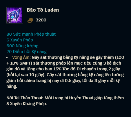 Bão Tố Luden Bão Tố Luden