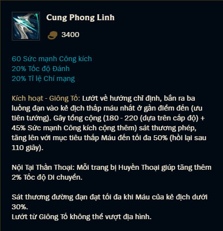Cung Phong Linh Cung Phong Linh