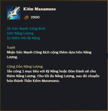 Kiếm Manamune Kiếm Manamune