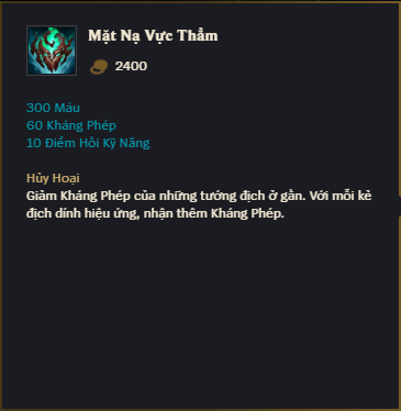 Mặt Nạ Vực Thẳm Mặt Nạ Vực Thẳm