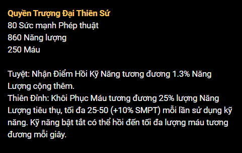 Quyền Trượng Đại Thiên Sứ Quyền Trượng Đại Thiên Sứ